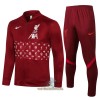 Liverpool Trainingsjack Pak 2021-22 Rode - Heren